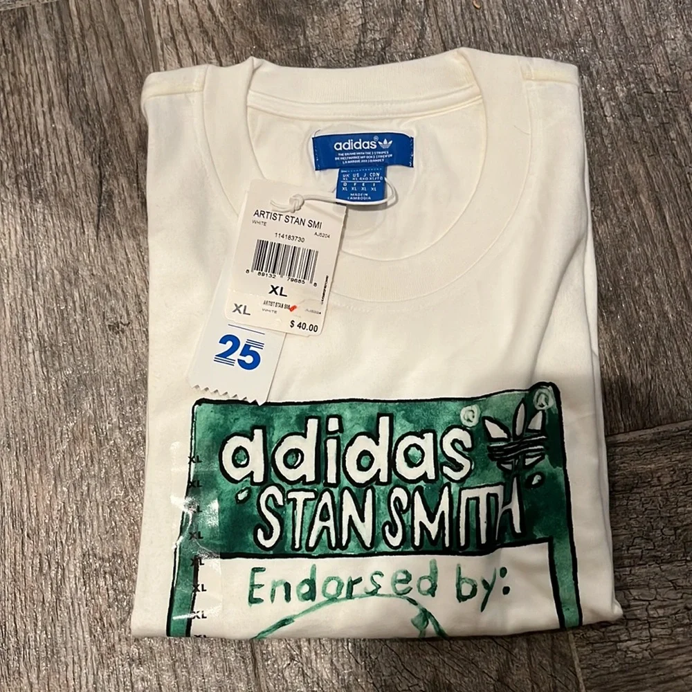 Adidas Originals Stan smith T shirt - Picture 2 of 4